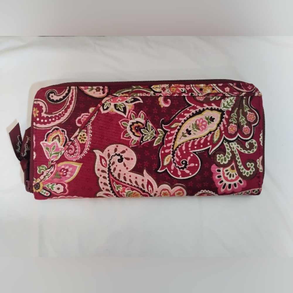 Paisley Print Clutch